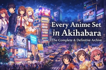 A complete archive of anime that feature Akihabara—from full settings to brief scenes. TV series, movies, OVAs, and hidden references explained.