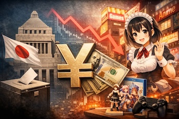 Japan’s recent election confirmed market tolerance for a weak yen. This article explains how post-election currency dynamics are quietly boosting Japan’s otaku economy.