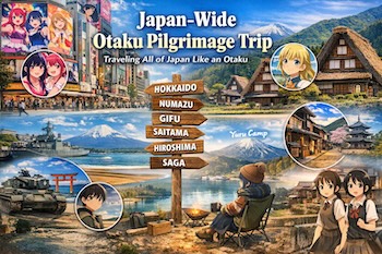 Japan-Wide Otaku Pilgrimage Trip: Traveling All of Japan Like an Otaku